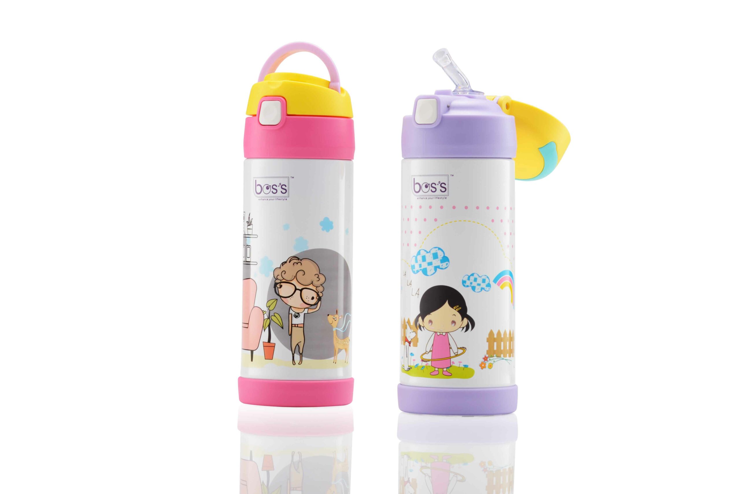 BOS'S S/S Happy Day Thermal Bottle - Bos's